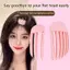 LUImo 3 / 6 Răng Lông Tơ Rễ Tóc Cao Đầu Lâu Hiện Vật Kẹp Tóc Tự Nhiên Lông Tơ Traceless Tóc Làm Đẹp Dụng Cụ Tạo Kiểu Cho Lười SBS