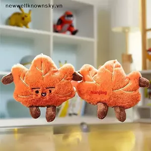 MỚI 1 Cái Vui Nhộn Và Dễ Thương Nhỏ Lá Sang Trọng Móc Khóa Cặp Đôi Bapa Mặt Dây Chuyền Mo Lá Búp Bê Trang Trí Quà Tặng SKY