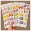 JRP 3 / 10 Chiếc Y2K Bobby Pin Girl Nhiều Màu Sắc Ngôi Sao Barrettes Kim Loại Chụp Kẹp Kid Hàn Quốc BB Kẹp Tóc Mũ Phụ Kiện Tóc JRP