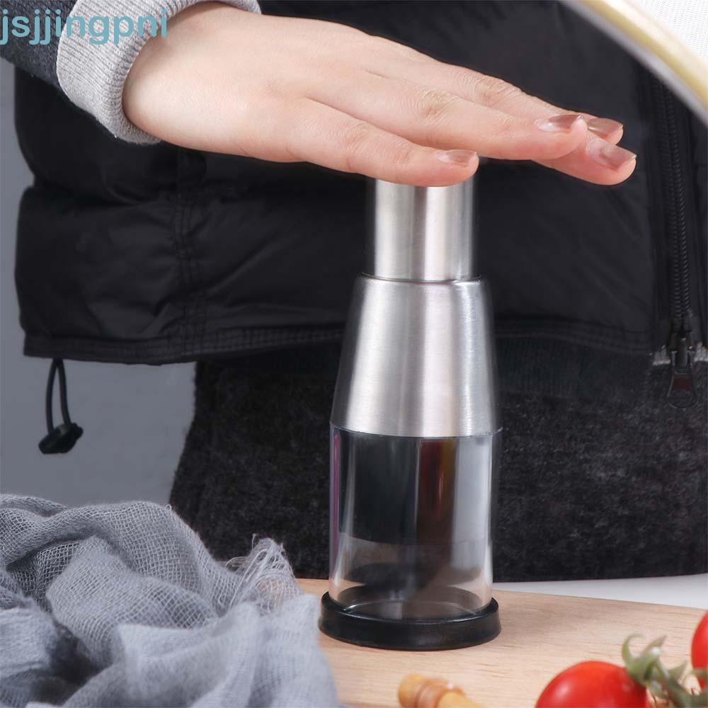 Máy Xay Tỏi JSJING, Nghiền Cà Chua Cầm Tay Thép Không Gỉ, Dụng Cụ Rau Quả Sáng Tạo