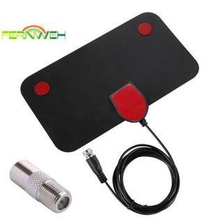 [Fernweh] Ăng-ten TV HDTV DVB-T2 Flat HD Kỹ Thuật Số Trong Nhà Khuếch Đại Phạm Vi 50 Dặm TVFox [MỚI]