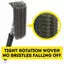 ZK BBQ Grill Brush Scrubber Dụng cụ làm sạch thịt nướng Dây thép không gỉ VN