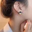 Mới Phong Cách Trung Quốc Cao Cấp Bông Tai Quốc Gia Hình Quạt Hoa Nhẹ Sang Trọng Niche Retro Thiết Kế Thanh Lịch Bông Tai Hợp Thời Trang 2026-6-1