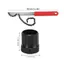 CQCJ Xe Đạp Chain Whip Tool, Thép Không Gỉ Chống Trượt Xe Đạp Cassette Công Cụ Loại Bỏ, Tay Cầm Công Thái Học Bền Đẹp Cassette Lockring Tool cho 6 / 7 / 8 / 9 / 10 / 11 Bánh Đà Tốc Độ
