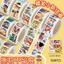 Crayon Shin-Chan Miếng Dán Cuộn Trẻ Em Sinh Viên Phần Thưởng Sổ Tay Băng Chất Liệu Tự Làm Văn Phòng Phẩm Sổ Tay Trang Trí 6.7