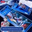 Hộp đựng bút chì Ultraman được ủy quyền chính hãng Sổ tay đa chức năng Hộp văn phòng phẩm Học sinh tiểu học Bé trai Hộp đựng bút chì hoạt hình dung tích lớn