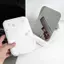 Gương gấp mini họa tiết ngôi sao xanh nhạt nền trắng phong cách thanh lịch đơn giản