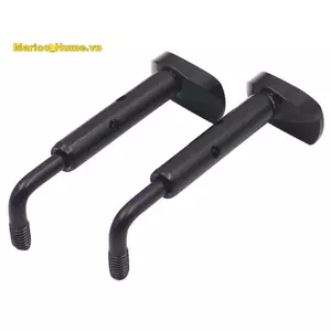 1 Cặp 4 / 4, 3 / 4 Kích Thước Violin Chinrest Chin Rest Kẹp Màu Đen Có Thể Tháo Rời