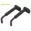 1 Cặp 4 / 4, 3 / 4 Kích Thước Violin Chinrest Chin Rest Kẹp Màu Đen Có Thể Tháo Rời