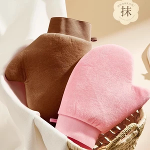 Găng Tay Dưỡng Da Toàn Thân Người Lười Áp Dụng Kem Chạm Công Cụ Đổ Xô Massage Áp Dụng Nhanh Thoải Mái Q3RS
