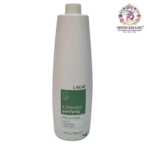 Dầu gội giảm dầu và chăm sóc da đầu Lakme K.Therapy Purifying Balancing Shampoo 1000ml [ MK ]