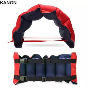 Thắt lưng tập bơi lội KANGN, Thắt lưng bơi bơm hơi dày có thể điều chỉnh, Phao chơi nước mùa hè Đai nổi bể bơi thoáng khí