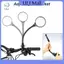 ULJ 2 Chiếc Gương Tay Lái Chiếu Hậu Xe Đạp Dài 360° Dành cho xe đạp đường núi Xe máy Ống có thể uốn cong Gương chiếu hậu có thể điều chỉnh.