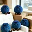 XUAN Innocent Blueberry Doll Sang Trọng Móc Khóa Đồ Chơi Nhồi Bông Dễ Thương Mô Phỏng Túi Quyến Rũ Cho Bé Gái Xe Bapa Quà Tặng Và Trang Trí VN