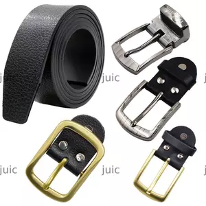 JUIC Thắt Lưng Khóa Vật Dụng 2.5 / 3.5 / 4 cm Đầu Thắt Lưng Nam Phụ Kiện Da Thật