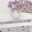 Túi đựng bút GETVOW, Bút chì in hình đôi cánh ngôi sao trong suốt, Kawaii hai lớp có túi đựng bút chì quyến rũ Học sinh