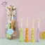 HFTOY 2 Chiếc Lông Mềm Bàn Chải Đánh Răng Trẻ Em Hình Hươu Cao Cổ Trẻ Em Hoạt Hình Bàn Chải Đánh Răng Cho Trẻ Em 3-6-12 ~