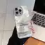 Vỏ tai nghe chuyển màu họa tiết sông băng có sẵn Thích hợp cho vỏ điện thoại iPhone17promax Mới bao gồm tất cả Thích hợp cho vỏ mềm chống va chạm iPhone16pro Sh