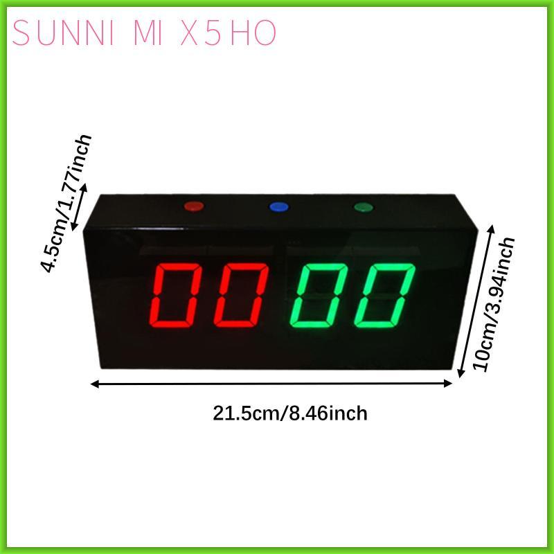 Bảng điểm kỹ thuật số điện tử di động Đa năng nhỏ gọn chuyên nghiệp cho Ping Pong 21,5x10x4,5cm Bộ giữ điểm USB Powered