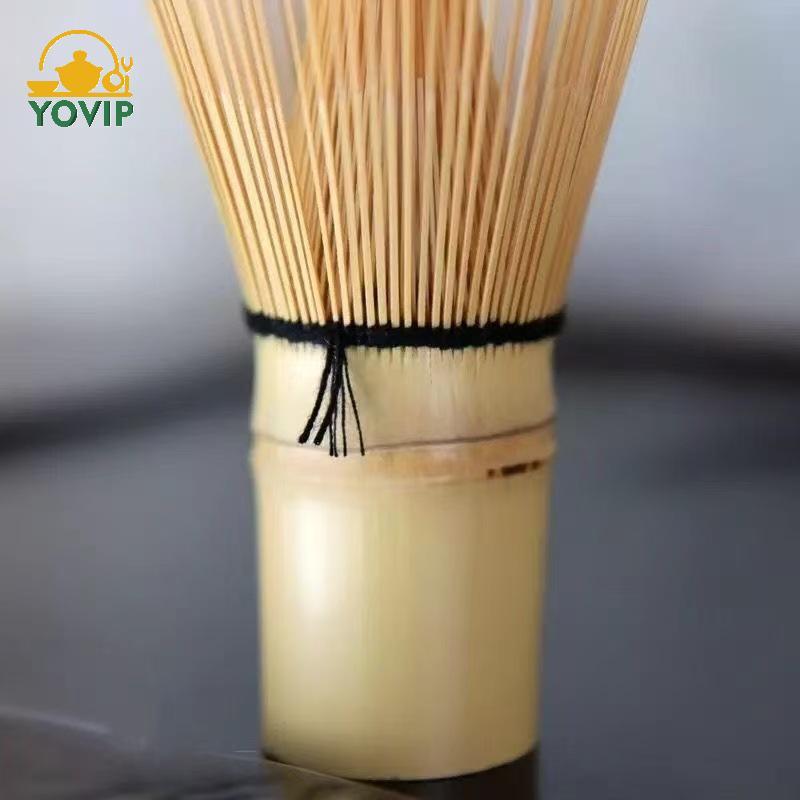 YOVIP Tre Phong Cách Nhật Bản Matcha Đánh Trà Bàn Chải Trà Phụ Kiện Để Làm Trà Matcha 120 Prongs VN