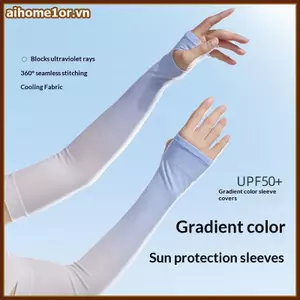 AIHOM Ice Silk Đi Xe Đạp Tay Áo Chống Tia UV Mùa Hè Thoáng Khí Xe Đạp Cánh Tay Ấm Áp Cho Thể Thao Ngoài Trời Và Đi Xe,