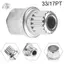 Lug Nut 1pc 33 / 17PT Tối đa 120Nm Mới Tông Màu Bạc Loại Bỏ Chìa Khóa Cho Xe BMW