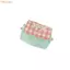 Túi đựng máy ảnh OUSXA, Flip Cover Màu tương phản Túi đựng tai nghe, Nút chụp dễ thương Quilted Coin Purse dành cho nữ Cô gái