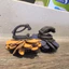 AWNGD Dây Giày Quyến Rũ, Da Hoa Maill Tua Rua Khóa Dây Giày, Mặt Dây Chuyền Charm Khóa Hoa DIY Phụ Kiện Trang Trí Giày Thể Thao