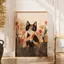 Hiện Đại calico Rùa Mèo Poster Không Khung Tranh Canvas Cho Trang Trí Tường Phòng Gia Đình