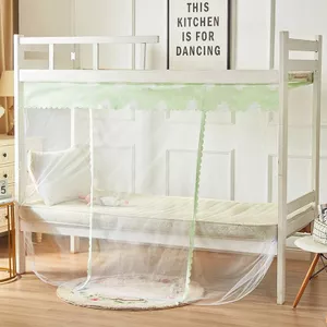 XYLBY14 Lưới Chống Muỗi Sinh Viên Lưới Chống Muỗi Ký Túc Xá Ký Túc Xá Trên Bunk Hạ Tầng Nữ Hai Lớp 0,9 / 1,2m Muỗi