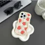 Ốp Điện Thoại Cho Infinix 60 GT 30 Pro 50 Smart 9 8 Tecno Spark 30C 10 Pro POVA 6 NEO 7 Ốp Điện Thoại Hoa Dâu Trái Cây Màu Kẹo Silicon Chống Sốc Hoa Văn Sóng Bên