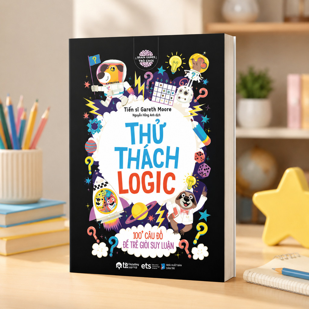 Sách -Combo: Brain Games:Thử Thách Stem+Nhẩm Nhanh+Thể Dục Trí Não+Luyện Trí Nhớ+Mê Cung Nhanh Trí+Thử Thách Logic (ETS)