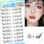 C Curl Không Keo Lông Mi Giả 8-13mm Chiều Dài Hỗn Hợp Lông Mi Đen Voluminous Tự Nhiên Để Mặc Hàng Ngày