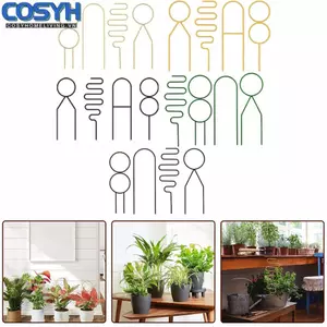 <cosyh>Enhance Your Garden with Metal Plant Trellis Maintain Wayward Stems Size 34x10cm