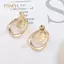 PNPIA- 1 Đôi Bông Tai Ngọc Trai Nữ Không Đều Trang Sức Bông Tai Thời Trang Hàn Quốc Tinh Tế Ngọc Trai Người Phụ Nữ Bông Tai Ngọc Trai Thanh Lịch Bông Tai Ngọc Trai