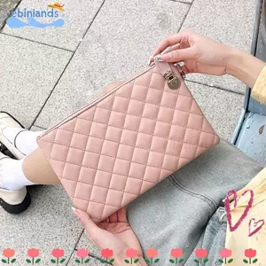 Ly hợp nữ EBINLANDS, Ví nữ thêu kim cương PU, Túi đựng điện thoại di động dung tích lớn hợp thời trang Túi xách nữ