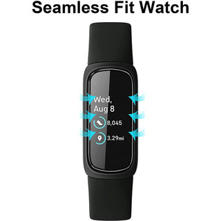 3D Phim Cong Bảo Vệ Màn Hình Dành Cho Fitbit Inspire 3 Đồng Hồ Thông Minh Phim Bảo Vệ Phụ Kiện Mềm HD Trong Suốt Phụ Kiện