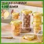 SWEET 1 Cái Lọ Gia Vị Bằng Nhựa Trong Suốt Có Nắp Hoạt Hình Bằng Nhựa Kín Hơi Hộp Đựng Gia Vị Rỗng Lọ Gia Vị Cho Gia Vị Muối Đường n