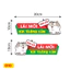 dán xe dành cho Lái Mới sticker dán xe dành cho xe ô tô, xe máy, xe điện-10x30cm 3028