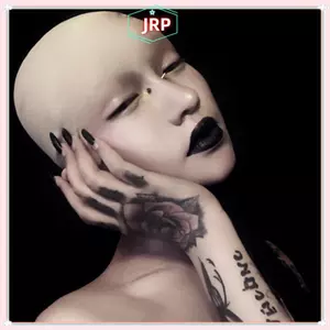 JRP Skinhead Bald Head Da Cao Su Tóc Giả Mũ Giả Unisex Đảng Chăm Sóc Tóc Cosplay JRP