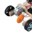 < Pluscloth > Đồ chơi mô hình xe đua lắp ráp Dễ lắp ráp bằng gỗ DIY Mini Solar Racing Car dành cho trẻ em