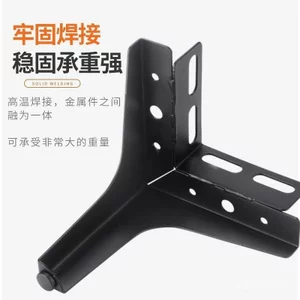 GELL Đơn Giản Với Mã Góc Góc Góc Phải Trident Giường Đuôi Nội Thất Chân Sofa Chân Phần Cứng Chân Bàn Cà Phê Chân Ghế Sofa Phụ Kiện GELL