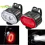 1 Bộ Nhiều Chế Độ Chiếu Sáng Sạc Xe Đạp Phía Trước Phía Sau Đèn Pha LED Đèn Hậu Sạc USB Type-C Để Đi Đêm An Toàn [MỚI]