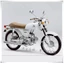 Xe Máy Retro Tay Cầm CG125 Sửa Đổi Vòi 70 / GN Hoàng Tử Hướng Tay Cầm 22MM Ống Thép Calibre