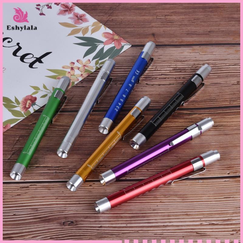 Eshylala Y Tế Sơ Cứu Bút Mini Đèn Pin Đèn Pin LED EMT Doctor Nhỏ Di Động [MỚI]