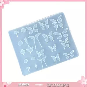 YOI Dễ Thương 3D Bướm Dập Nổi Khuôn Silicon Cho Móng Tay Nghệ Thuật Phụ Kiện DIY Thủ Công Và Trang Trí Trang Sức