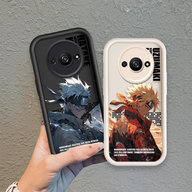 Áp dụng cho Redmi A3 / POCO C61 4G Vỏ điện thoại mềm bằng silicon hoạt hình TPU Anime Naruto Angel Eye Ốp lưng chống sốc