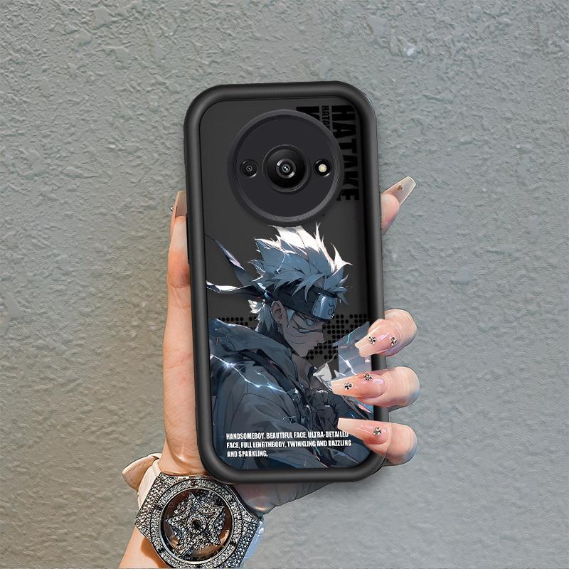 Áp dụng cho Redmi A3 / POCO C61 4G Vỏ điện thoại mềm bằng silicon hoạt hình TPU Anime Naruto Angel Eye Ốp lưng chống sốc