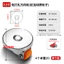 2cm Bánh Xe Đa Năng Kích Thước Nhỏ Không Đục Lỗ Cao Su Nylon Bánh Xe Tắt Tiếng Mini Ròng Rọc Nhỏ Con Lăn Lái Mini DAAX