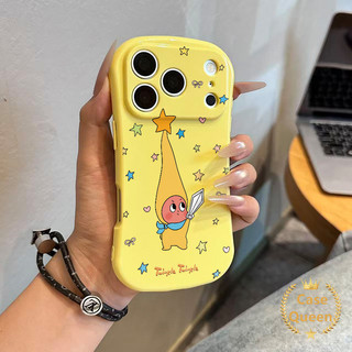 Tương thích với iPhone 17 15 16 12 13 14 11 Pro Max 14 Plus Full Màn hình Ngôi sao đầy màu sắc Vỏ nhân vật hoạt hình ngôi sao